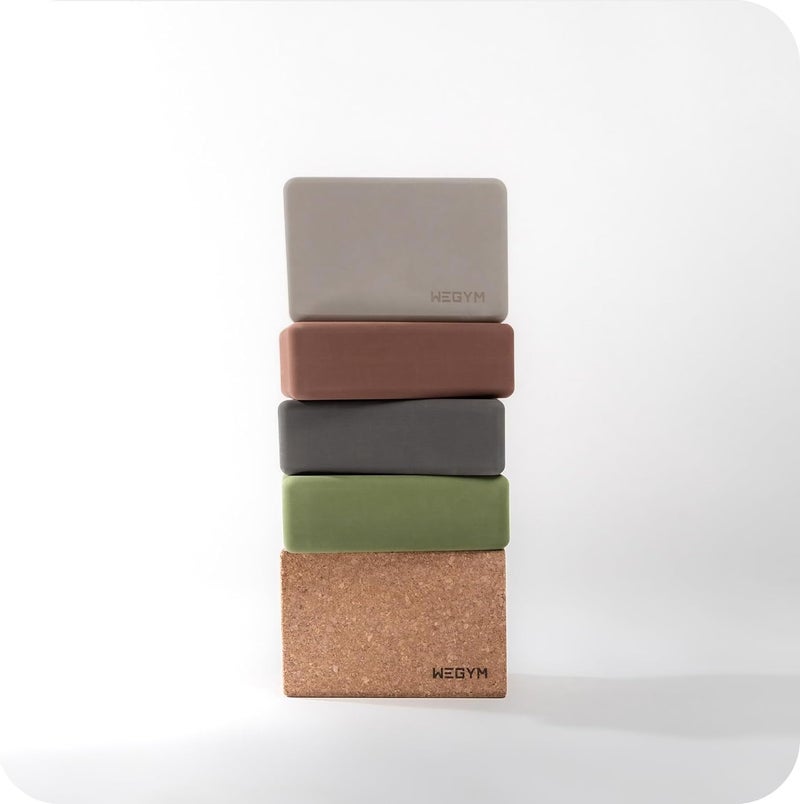 WeGym Yoga blocks with Anti-Slip, Comfortable Grip, Sturdy Sides for Secure Workouts at Home, for Yoga, and Pilate Training - Image 2